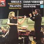 Cover for album: Emmy Verhey, Radio Filharmonisch Orkest, Hans Vonk, Sibelius, Paganini – Violinkonzert / Violinkonzert Nr. 4