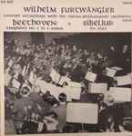 Cover for album: Beethoven / Sibelius - The Vienna Philharmonic Orchestra, Wilhelm Furtwängler – Symphony No. 5 In C-Minor / En Saga(LP, Album, Mono)