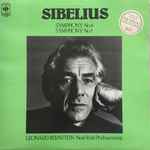 Cover for album: Sibelius, Leonard Bernstein · New York Philharmonic – Symphony No. 6, Symphony No. 7(LP)