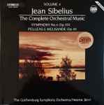 Cover for album: Jean Sibelius - The Gothenburg Symphony Orchestra / Neeme Järvi – Symphony No. 6 Op. 104 / Pelleas & Melisande Op. 46