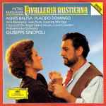 Cover for album: Pietro Mascagni / Giuseppe Sinopoli - Philharmonia Orchestra - Placido Domingo - Agnes Baltsa – Cavalleria Rusticana