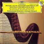 Cover for album: Mozart, Philharmonia Orchestra, Giuseppe Sinopoli – Flute And Harp Concerto K. 299 - Sinfonia Concertante K. 297B(CD, Album)