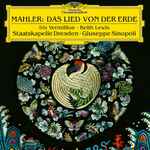 Cover for album: Mahler, Iris Vermillion, Keith Lewis (4), Staatskapelle Dresden, Giuseppe Sinopoli – Das Lied Von Der Erde(CD, )
