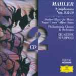 Cover for album: Mahler, Philharmonia Chorus & Orchestra, Giuseppe Sinopoli, Southend Boys' Choir – Symphonies Nos. 8 & 10