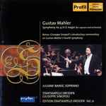 Cover for album: Mahler – Juliane Banse, Staatskapelle Dresden, Giuseppe Sinopoli – Symphony No. 4(CD, Album)
