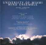 Cover for album: University Of Miami Wind Ensemble, Gary Green (2) - James Syler, Michael Colgrass, Thomas Sleeper – Blue / Dream Dancer / Concerto For Piano And Wind Ensemble(CD, )
