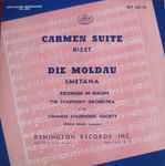 Cover for album: Bizet, Smetana, The Symphonic Orchestra of The Viennese Symphonic Society, George Singer – Carmen Suite / Die Moldau