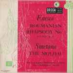 Cover for album: Enesco / Smetana, The Los Angeles Philharmonic Orchestra, Alfred Wallenstein – Roumanian Rhapsdy No. 1 (In A Major, Op.11) / The Moldau