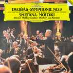 Cover for album: Dvořák / Smetana, Wiener Philharmoniker, Herbert von Karajan – Symphonie No. 9 / Moldau