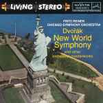 Cover for album: Dvořák • Smetana • Weinberger / Chicago Symphony Orchestra / Fritz Reiner – New World Symphony And Other Orchestral Masterworks