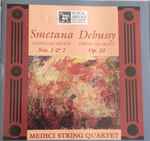 Cover for album: Smetana, Debussy, The Medici Quartet – String Quartets Nos. 1 & 2 / String Quartet Op. 10(CD, Album, Reissue)
