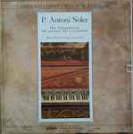 Cover for album: P. Antoni Soler, Maria Lluïsa Cortada – Disc Commemortiu 250 Aniversari Del Seu Naixement(LP, Album)