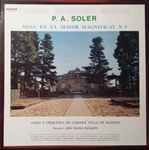 Cover for album: P. A. Soler ·  Coro Y Orquesta de Camara 