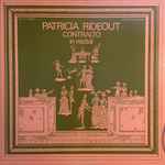 Cover for album: Patricia Rideout, Harry Somers – Patricia Rideout  Contralto  In Recital(LP, Album, Stereo)