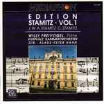 Cover for album: J. W. A. Stamitz / C. Stamitz, Kurpfälz. Kammerorchester, Willy Freivogel, Klaus-Peter Hahn – Edition Stamitz - Vol. 1(CD, Compilation)