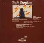 Cover for album: Rudi Stephan, Dietrich Fischer-Dieskau, Hans Maile, Radio-Symphonie-Orchester Berlin, Hans Zender – 