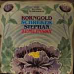 Cover for album: Korngold, Schreker, Stephan, Zemlinsky - Georg Jelden, Hans Dieter Wagner (2) – Lieder Des Frühen 20. Jahrhunderts