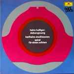 Cover for album: Heinz Holliger / Karlheinz Stockhausen – Siebengesang / Spiral Für Einen Solisten