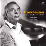 Cover for album: Stockhausen, Steven Schick, James Avery (2), red fish blue fish – Complete Early Percussion Works