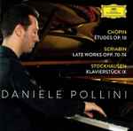 Cover for album: Chopin / Scriabin / Stockhausen, Daniele Pollini – Chopin: Études Op. 10 / Scriabin: Late Works Opp. 70–74 / Stockhausen: Klavierstück IX