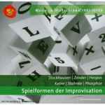 Cover for album: Stockhausen | Zender | Hespos | Keller | Stahnke | Phosphor (2) – Spielformen Der Improvisation(CD, Compilation)
