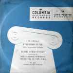 Cover for album: Igor Stravinsky Conducting The Philharmonic Symphony Orchestra Of New York – The Fire Bird (L'Oiseau De Feu) (New Augmented Version)