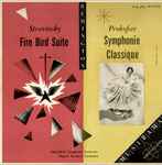 Cover for album: Stravinsky, Prokofiev, Eugene Szenkar, Dusseldorf Symphony Orchestra – Fire Bird Suite / Symphonie Classique(LP, Album, Mono)
