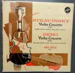 Cover for album: Stravinsky, Berg - Ivry Gitlis – Violin Concerto / Violin Concerto