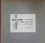 Cover for album: Igor Stravinsky, Thomas Rajna – Works For Piano