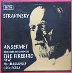 Cover for album: Stravinsky / Ansermet, New Philharmonia Orchestra – Ansermet Rehearses And Conducts The Firebird
