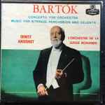 Cover for album: Ernest Ansermet, L'Orchestre De La Suisse Romande, Béla Bartók – Concerto For Orchestra / Music For Strings, Percussion and Celesta(Reel-To-Reel, 7 ½ ips, ¼