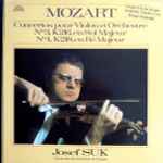 Cover for album: Mozart, Josef Suk, Orchestre De Chambre De Prague – Concertos N° 3 Et 4 Pour Violon Et Orchestre
