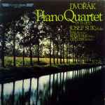 Cover for album: Dvořák / Josef Suk, Hála, Koďousek, Chuchro – Piano Quartet In D, Op. 23(LP)