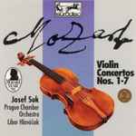 Cover for album: Mozart, Josef Suk, Libor Hlaváček, Prague Chamber Orchestra – Violin Concertos Nos 1-7(3×CD, Stereo)