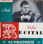 Cover for album: Violin Recital(LP, 10