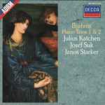 Cover for album: Brahms - Julius Katchen, Josef Suk, Janos Starker – Piano Trios 1 & 2