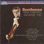 Cover for album: Beethoven - Josef Suk, Josef Chuchro, Jan Panenka, Czech Philharmonic Orchestra, Kurt Masur – Triple Concerto / 