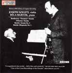 Cover for album: Béla Bartók, Joseph Szigeti – A Sonata Recital