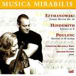 Cover for album: Szymanowski, Hindemith, Poulenc - Christine Michaela Pryn, Joachim Olsson – Musica Mirabilis(CD, Album)