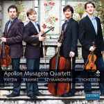 Cover for album: Apollon Musagète Quartett, Joseph Haydn, Johannes Brahms, Karol Szymanowski, Rodion Shchedrin – Haydn Brahms Szymanowski Schedrin(CD, Album)