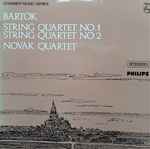 Cover for album: Béla Bartók, Novák-Quartett – String Quartett No. 1 / String Quartett No. 2(LP, Stereo)
