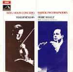 Cover for album: Berg, Bartók, Yehudi Menuhin, Pierre Boulez, B.B.C.Symphony Orchestra – Violin Concerto / Two Rhapsodies