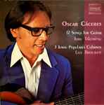 Cover for album: Oscar Cáceres - Toru Takemitsu / Leo Brouwer – 12 Songs For Guitar / 3 Temas Populares Cubanos(LP, Album)