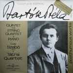 Cover for album: Bartók Béla / Csilla Szabó & Tátrai Quartet – Quintet For String Quartet & Piano(LP, Album, Stereo)