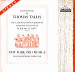 Cover for album: Thomas Tallis, New York Pro Musica – Sacred Music(LP, Album, Stereo)