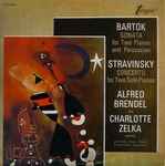 Cover for album: Bartok, Stravinsky / Alfred Brendel, Charlotte Zelka – Bartok: Sonata For Two Pianos And Percussion / Stravinsky: Concerto For Two Solo Pianos