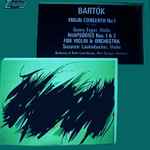 Cover for album: Bartok, Georg Egger, Susanne Lautenbacher – Violin Concerto No 1 / Rhapsodies Nos. 1 & 2 For Violin & Orchestra