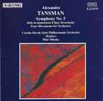 Cover for album: Alexandre Tansman, Czecho-Slovak State Philharmonic Orchestra (Košice), Meir Minsky – Symphony No. 5(CD, Stereo)