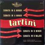 Cover for album: Tartini ; Peter Rybar, Franz Holletschek – Sonata In G Minor / Sonata In A Minor / Sonata In B Minor / Sonata In D Major(LP, Album, Mono)