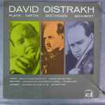 Cover for album: David Oistrakh, Giuseppe Tartini, Ludwig van Beethoven, Franz Schubert – David Oistrakh Plays:  Tartini Beethoven Schubert